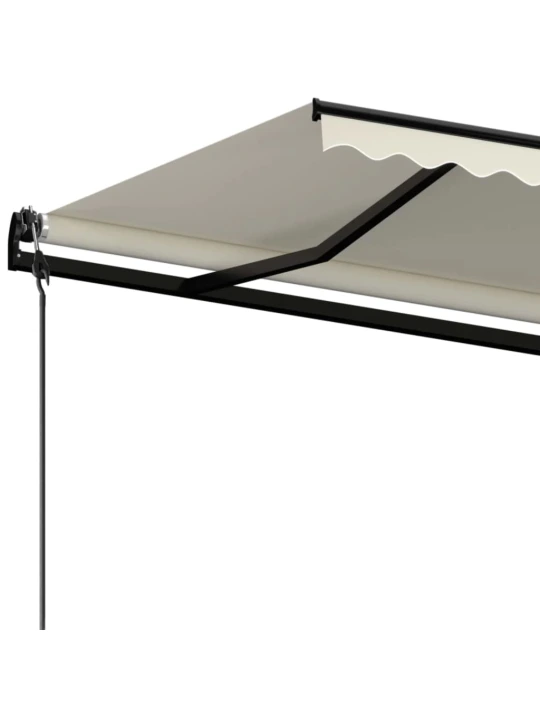 Automatinė ištraukiama markizė, kreminės spalvos, 500x350cm