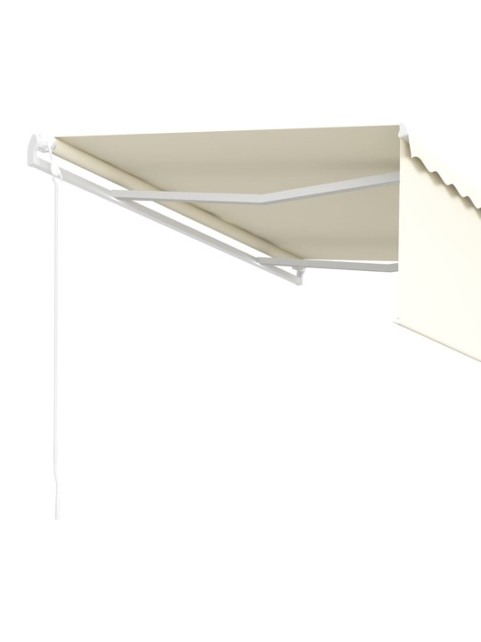 Automatiniu būdu ištraukiama markizė, kreminė, 4x3m