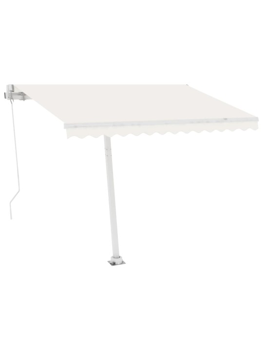 Pastatoma automatinė markizė, kreminės spalvos, 300x250cm
