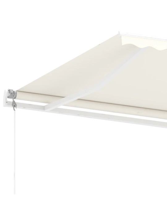 Pastatoma automatinė markizė, kreminės spalvos, 300x250cm