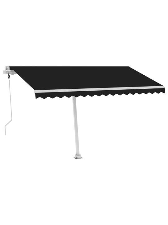 Pastatoma automatinė markizė, antracito spalvos, 400x300cm
