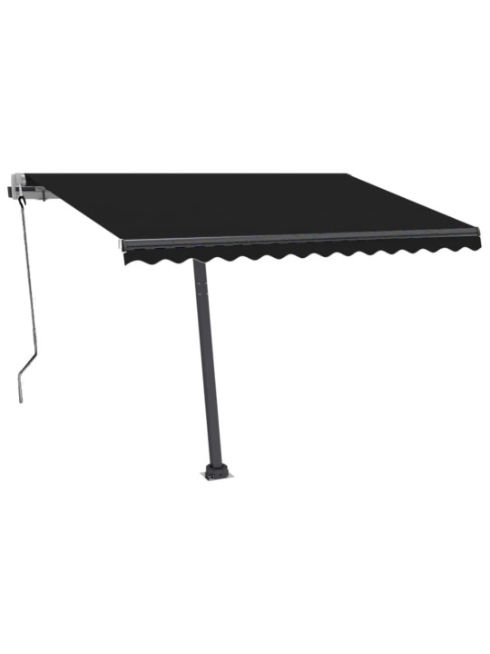Pastatoma automatinė markizė, antracito spalvos, 350x250cm