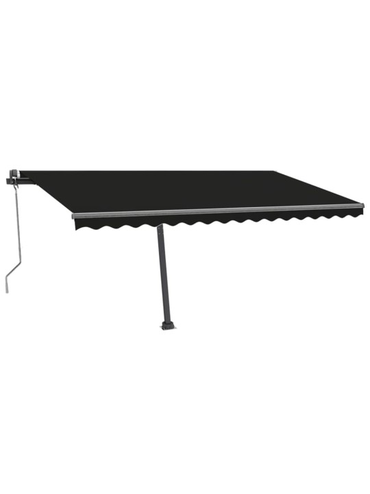 Pastatoma automatinė markizė, antracito spalvos, 400x300cm
