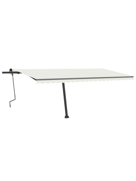 Pastatoma ištraukiama markizė, kreminės spalvos, 500x300cm