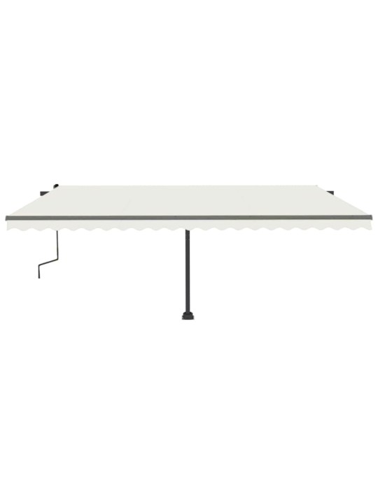 Pastatoma ištraukiama markizė, kreminės spalvos, 500x300cm