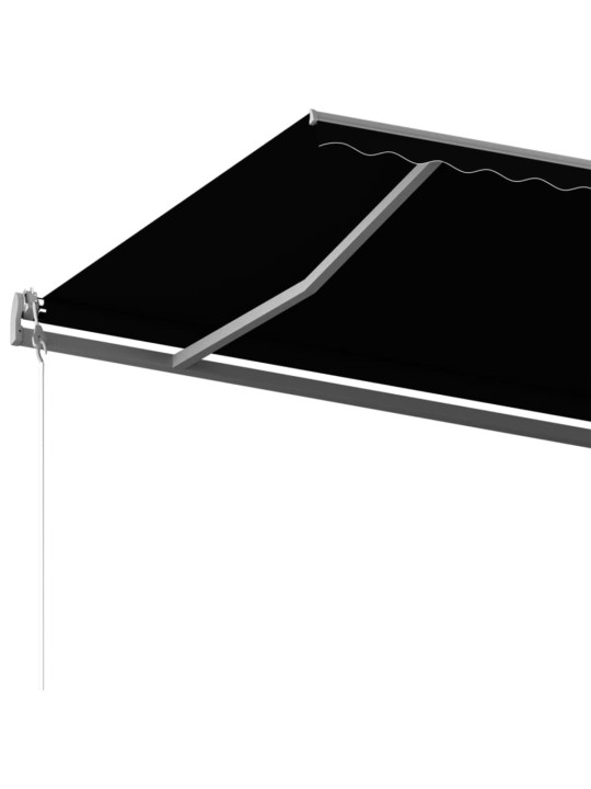 Pastatoma automatinė markizė, antracito spalvos, 500x300cm
