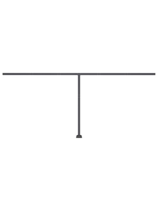 Automatinė markizė su LED/vėjo jutikliu, kreminė, 600x300cm