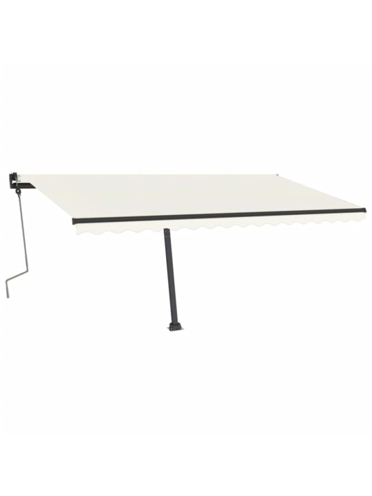 Pastatoma ištraukiama markizė, kreminės spalvos, 400x350cm