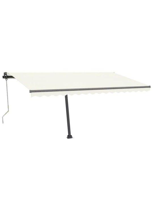 Pastatoma automatinė markizė, kreminės spalvos, 400x350cm