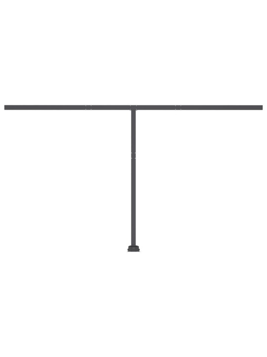 Automatinė markizė su LED/vėjo jutikliu, kreminė, 400x350cm