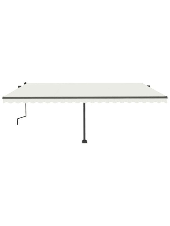 Pastatoma ištraukiama markizė, kreminės spalvos, 500x350cm