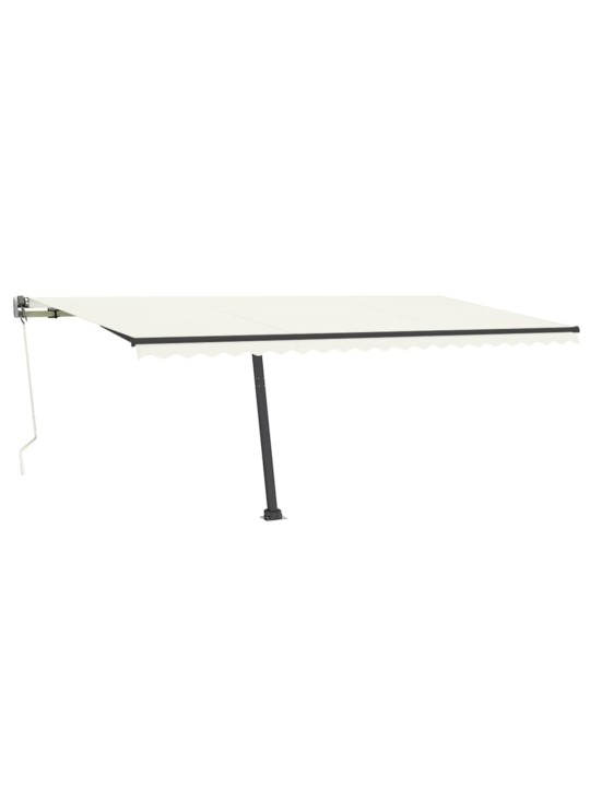 Pastatoma automatinė markizė, kreminės spalvos, 500x350cm