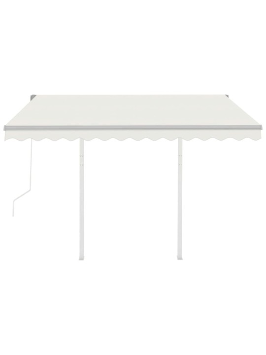 Automatiniu būdu ištraukiama markizė, kreminė, 3x2,5m