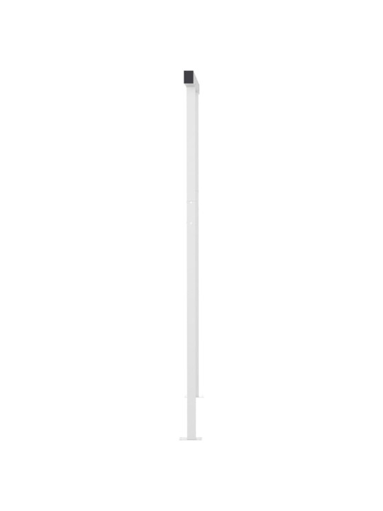 Automatinė markizė su LED/vėjo jutikliu, kreminė, 3,5x2,5m