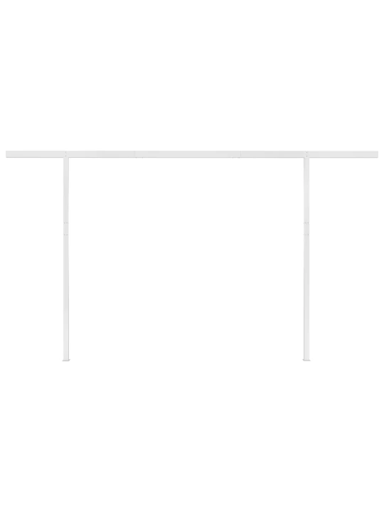 Automatinė markizė su LED/vėjo jutikliu, antracito, 4,5x3,5m