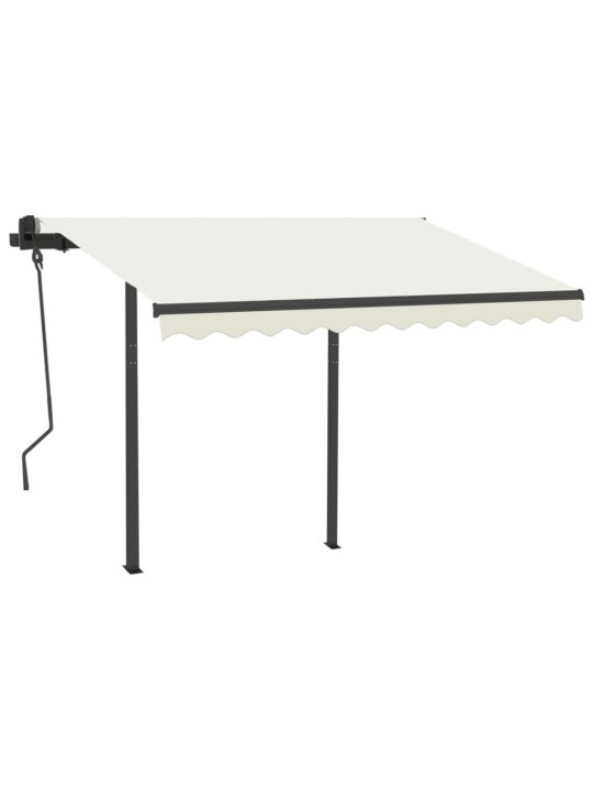 Automatiniu būdu ištraukiama markizė, kreminė, 3x2,5m