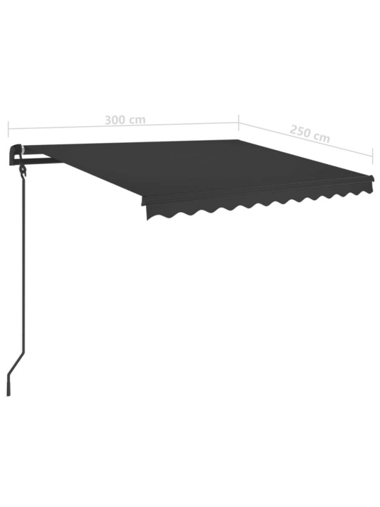Automatiniu būdu ištraukiama markizė, antracito, 3x2,5m