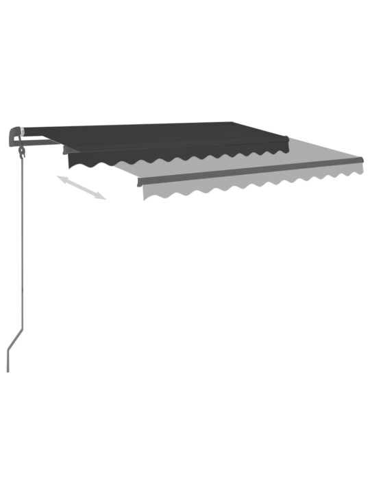 Automatiniu būdu ištraukiama markizė, antracito, 3,5x2,5m