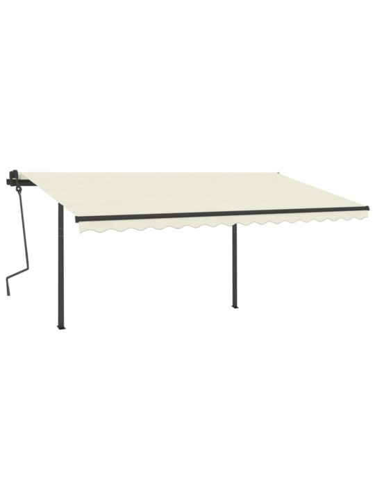 Automatiniu būdu ištraukiama markizė, kreminė, 4,5x3m