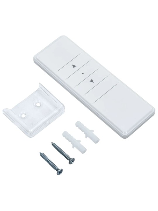 Automatinė markizė su LED/vėjo jutikliu, mėlyna/balta, 4,5x3m