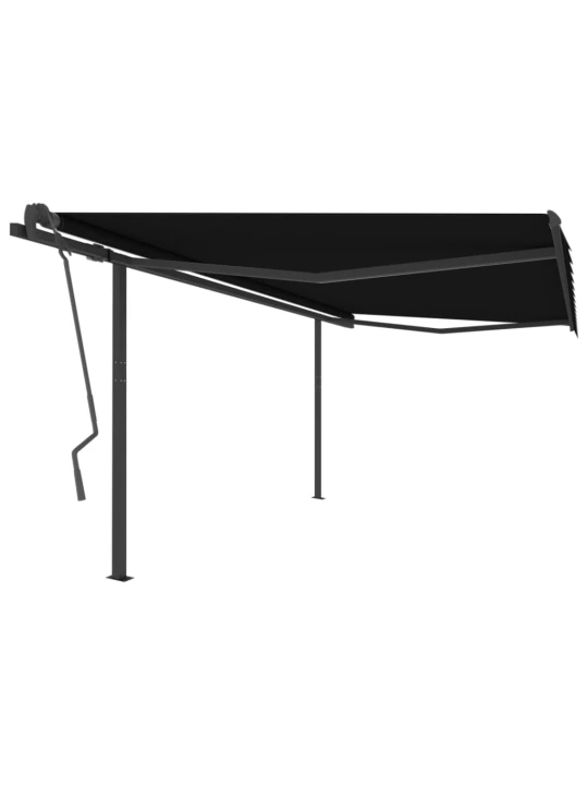 Rankiniu būdu ištraukiama markizė, antracito, 4x3,5m
