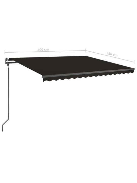 Automatiniu būdu ištraukiama markizė, antracito, 4x3,5m