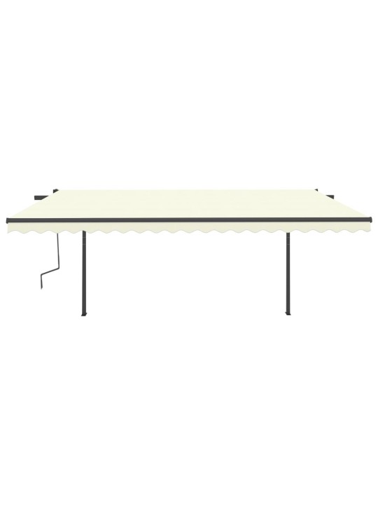 Automatiniu būdu ištraukiama markizė, kreminė, 5x3,5m