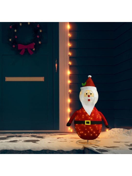 Kalėdinė dekoracija Kalėdų Senelis, 90cm, audinys, LED
