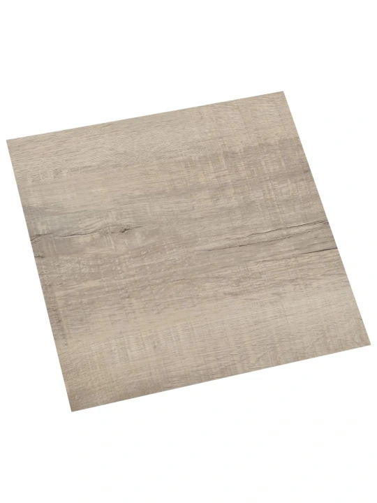 Grindų plokštės, 20vnt., taupe, 1,86m², PVC, prilimpančios