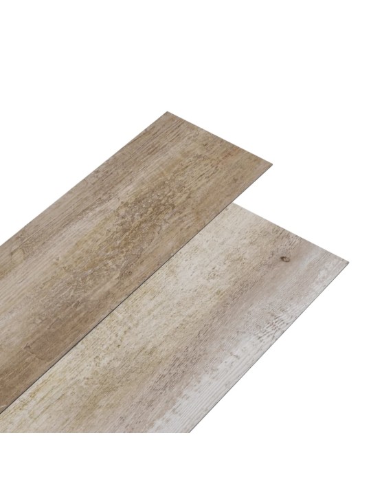 Grindų plokštės, baltintos medienos, PVC, 5,21m², 2mm