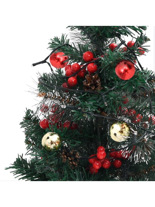 Tako dekoracijos-dirbtinės Kalėdų eglutės, 2vnt., 76cm, PVC