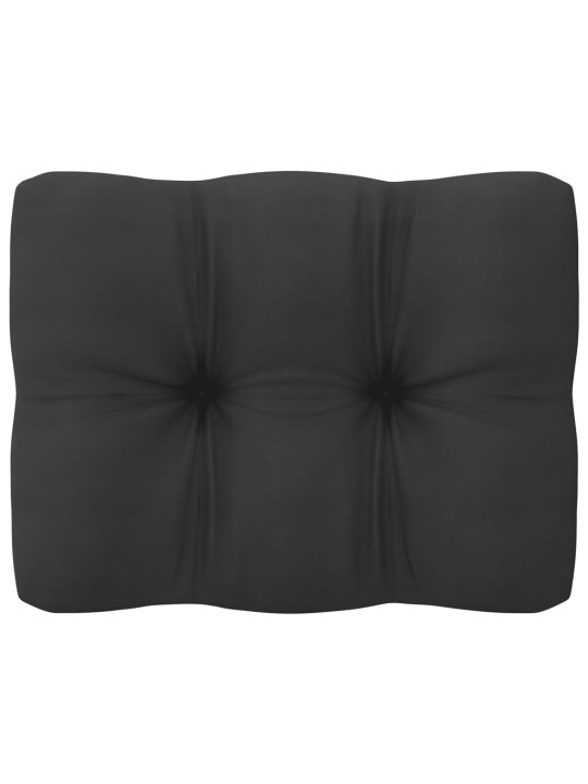 Keturvietė sodo sofa su pagalvėlėmis, pušies medienos masyvas