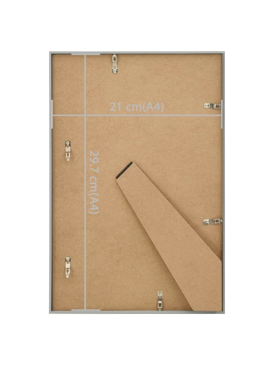 Nuotraukų rėmeliai-koliažai, 3vnt., sidabriniai, 21x29,7cm, MDF