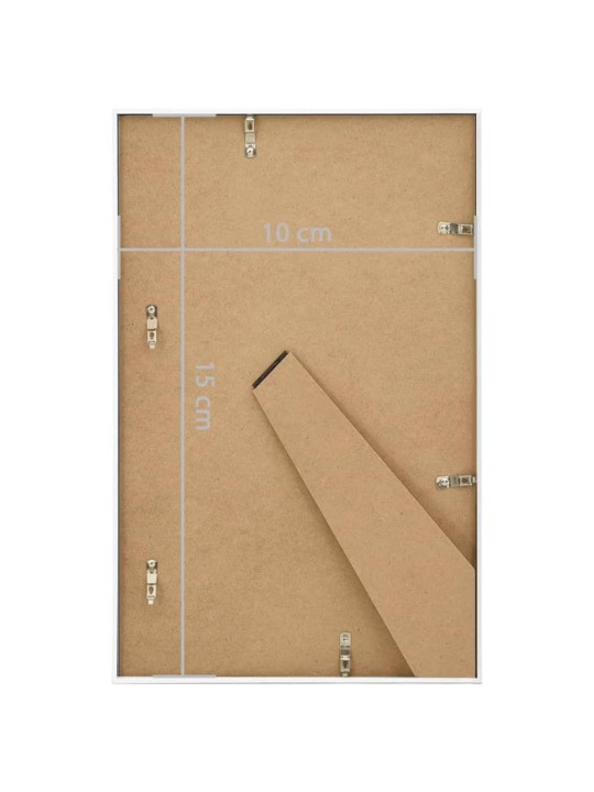 Nuotraukų rėmeliai-koliažai, 3vnt., balti, 10x15cm, MDF