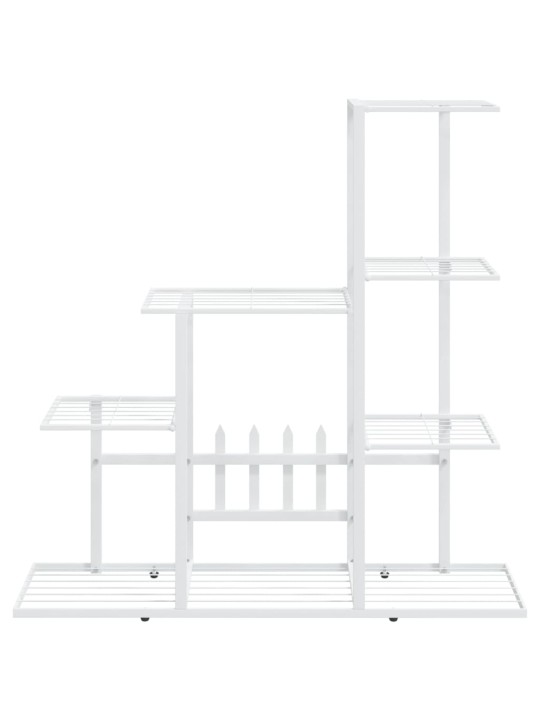 Stovas augalams, baltos spalvos, 94,5x25x88cm, metalas