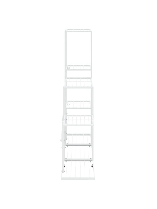Stovas augalams, baltos spalvos, 94,5x25x88cm, metalas