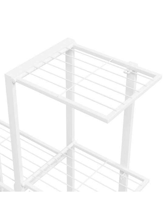 Stovas augalams, baltos spalvos, 94,5x25x88cm, metalas