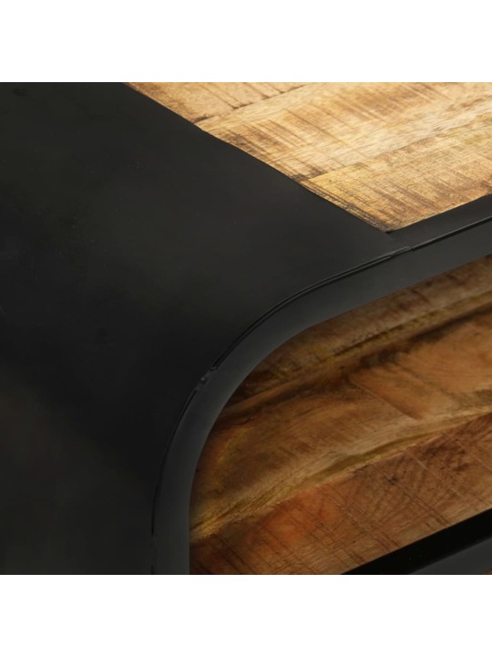Televizoriaus spintelė, 90x30x48cm, neapdorota mango mediena