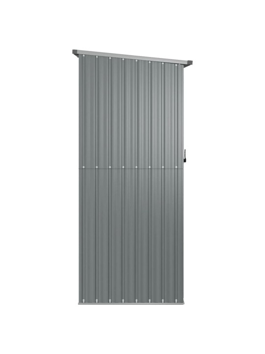 Sodo pašiūrė, pilka, 180,5x97x209,5cm, galvanizuotas plienas