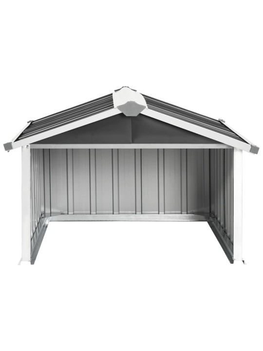 Sodo roboto vejapjovės garažas, antracito, 92x97x63cm, plienas