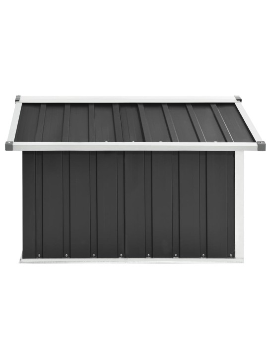 Sodo roboto vejapjovės garažas, antracito, 92x97x63cm, plienas
