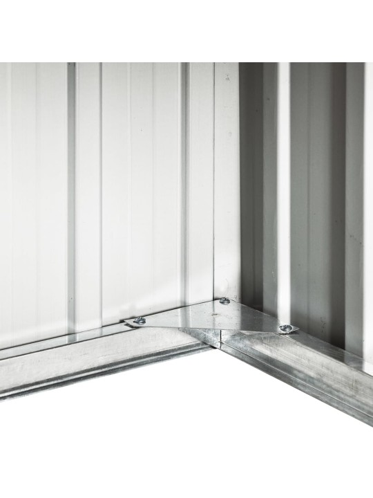 Sodo roboto vejapjovės garažas, rudas, 92x97x63cm, plienas