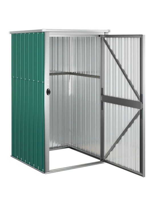Sodo įrankių pašiūrė, žalia, 88x89x161cm, galvanizuotas plienas