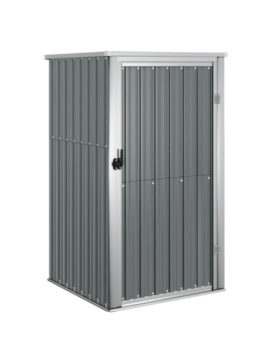Sodo įrankių pašiūrė, pilka, 88x89x161cm, galvanizuotas plienas