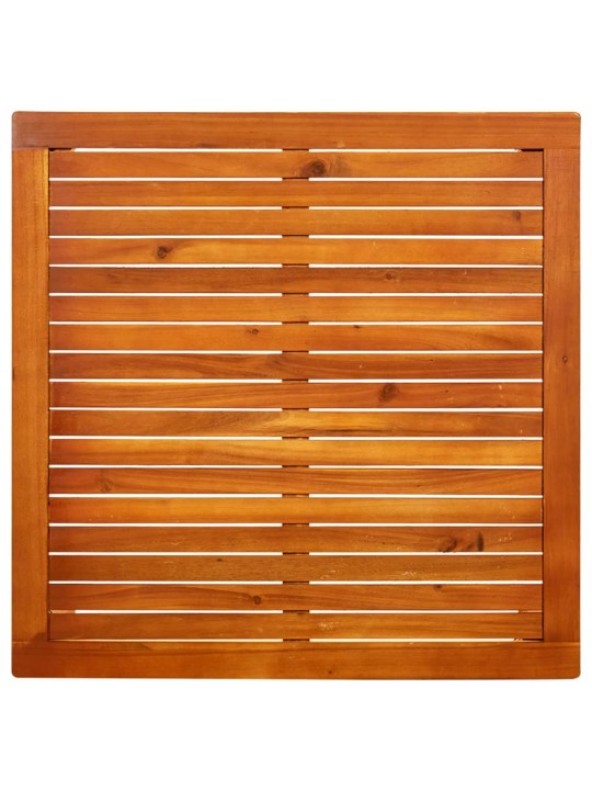 Sodo kavos staliukas, 85x85x45cm, akacijos medienos masyvas