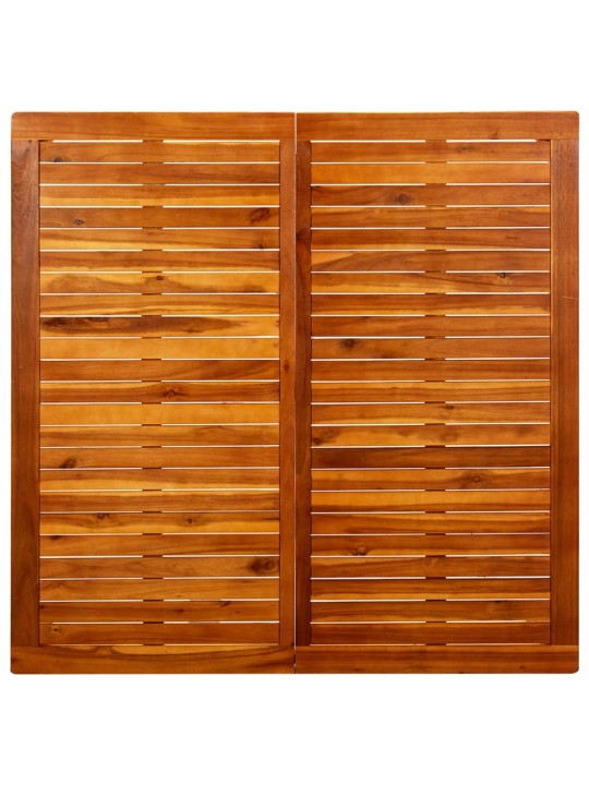 Sodo kavos staliukas, 110x110x45cm, akacijos medienos masyvas