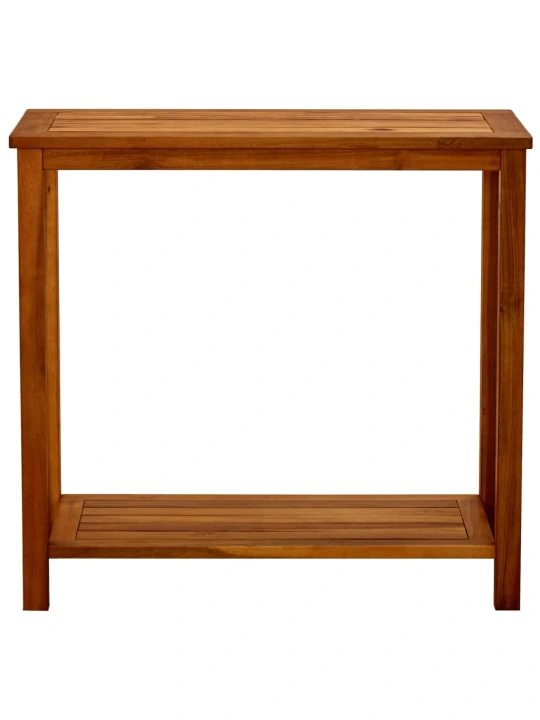 Konsolinis sodo staliukas, 80x35x75cm, akacijos masyvas