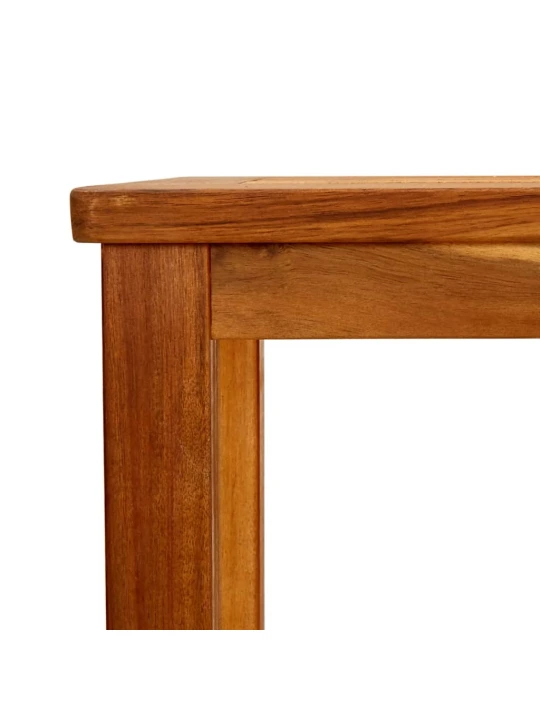 Konsolinis sodo staliukas, 80x35x75cm, akacijos masyvas