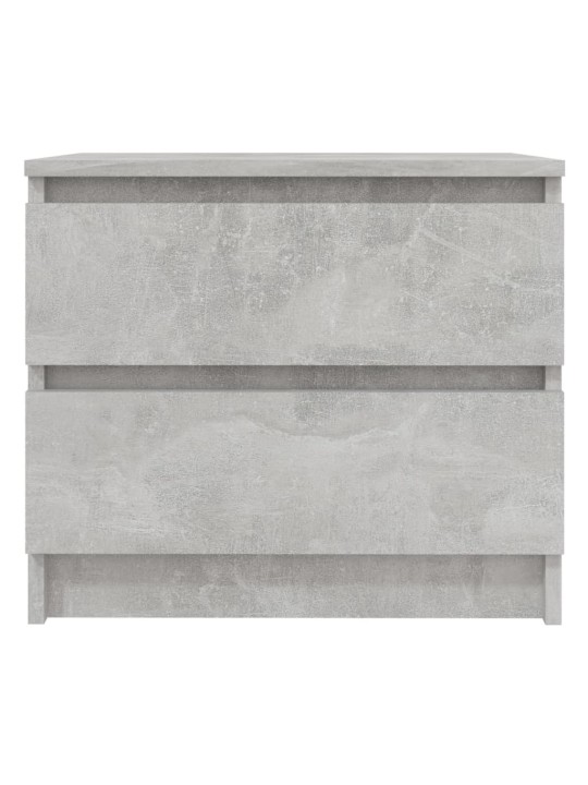 Naktinė spintelė, betono pilkos spalvos, 50x39x43,5cm, MDP