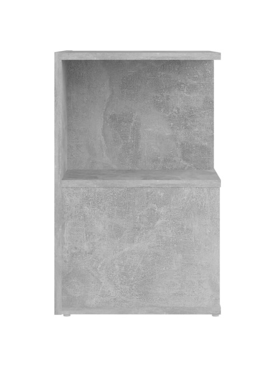 Naktinė spintelė, betono pilkos spalvos, 35x35x55cm, MDP